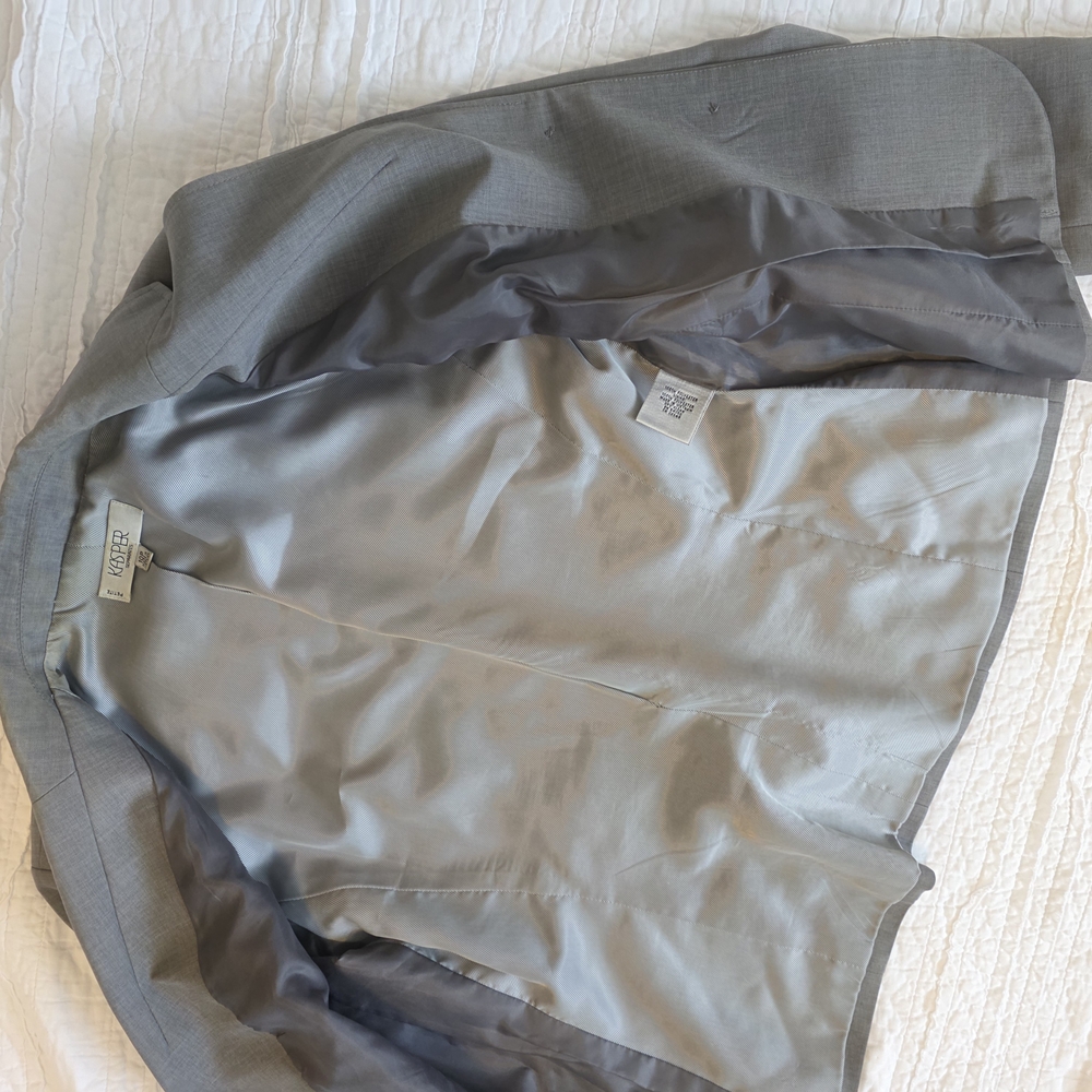 Gray Blazer Jacket - image 3